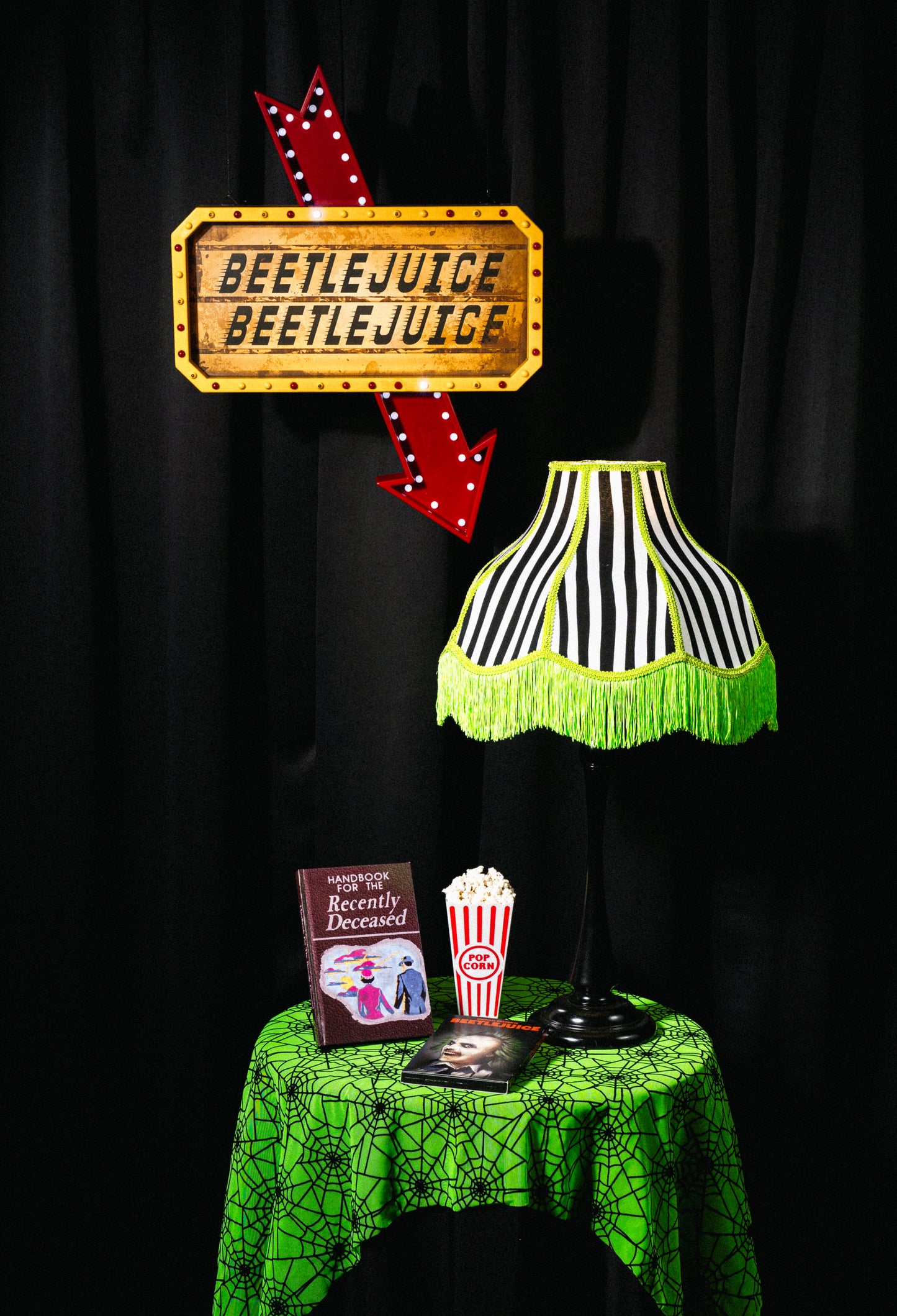 Beetlejuice Lampshade