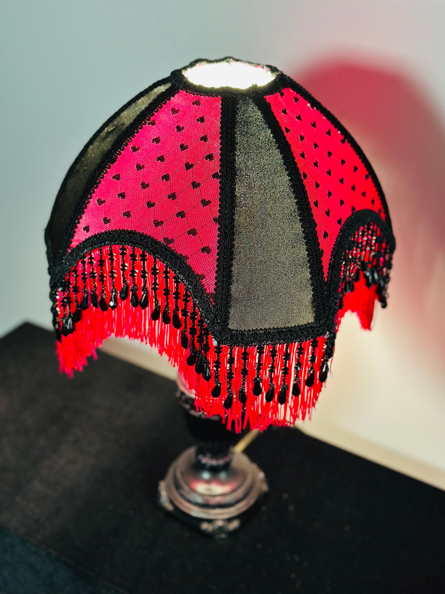 Mini Pink Heart Lampshade