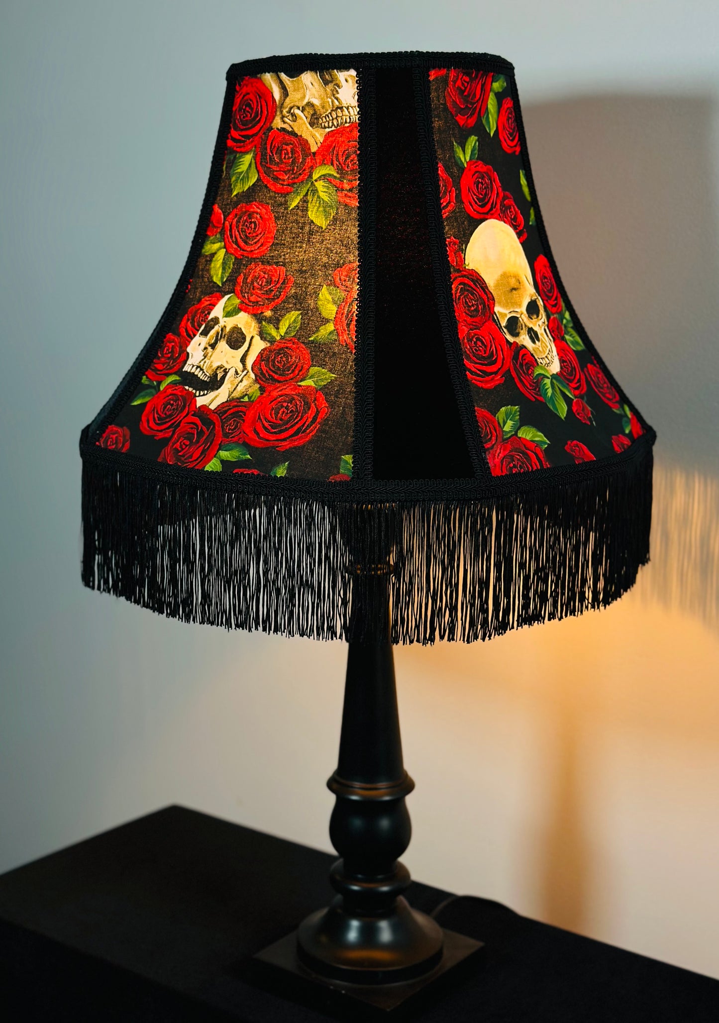 Skull & Roses Lampshade
