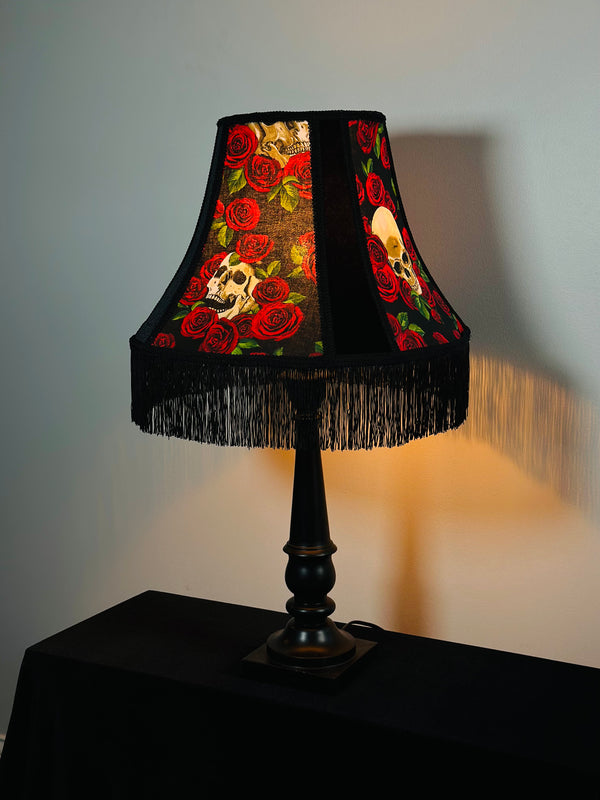 Skull & Roses Lampshade