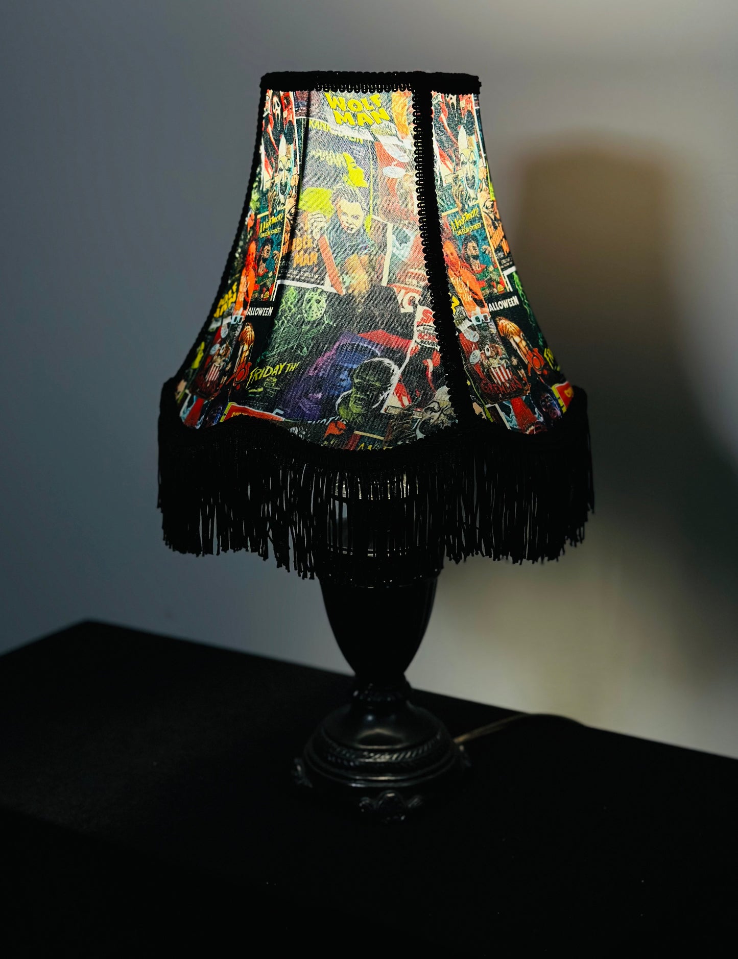 Halloween Horror Film Lampshade