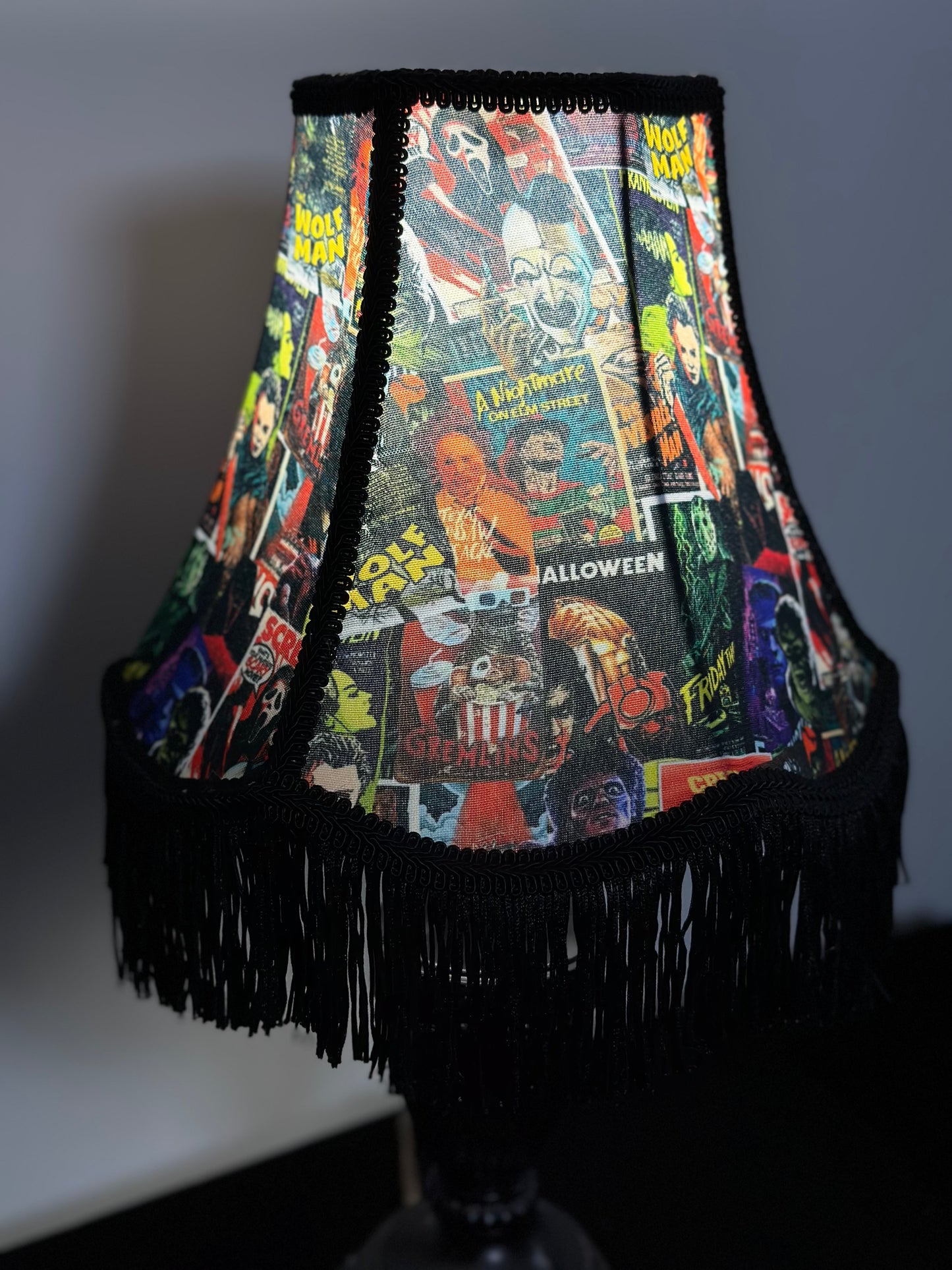 Halloween Horror Film Lampshade